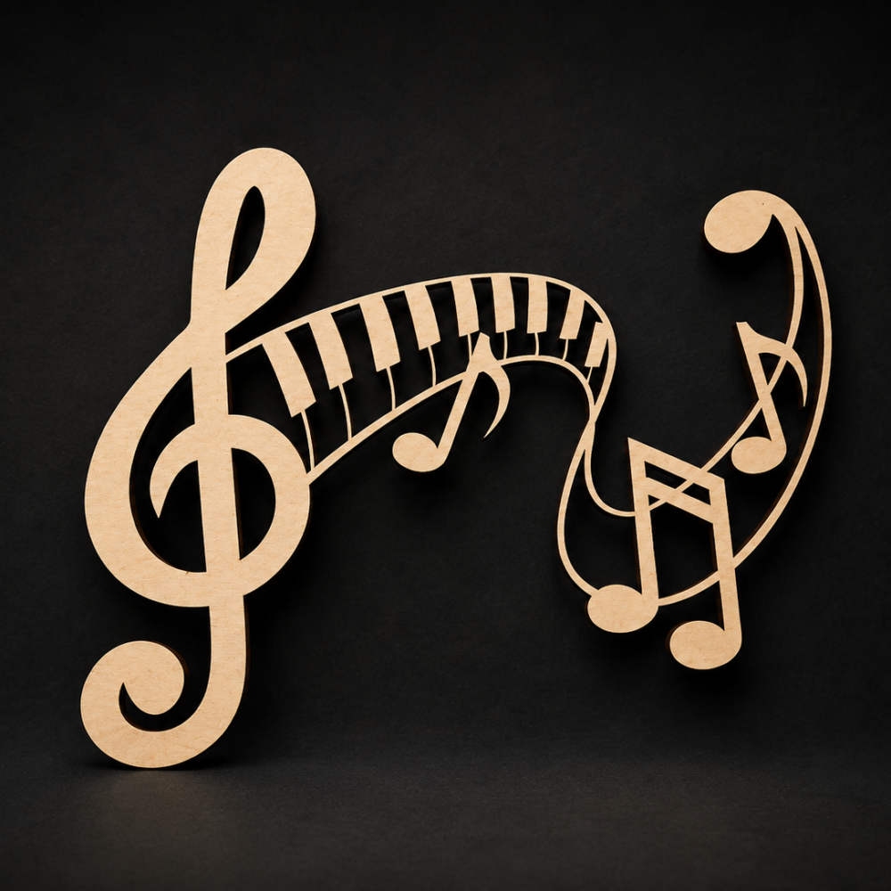 Music Note Wall Décor